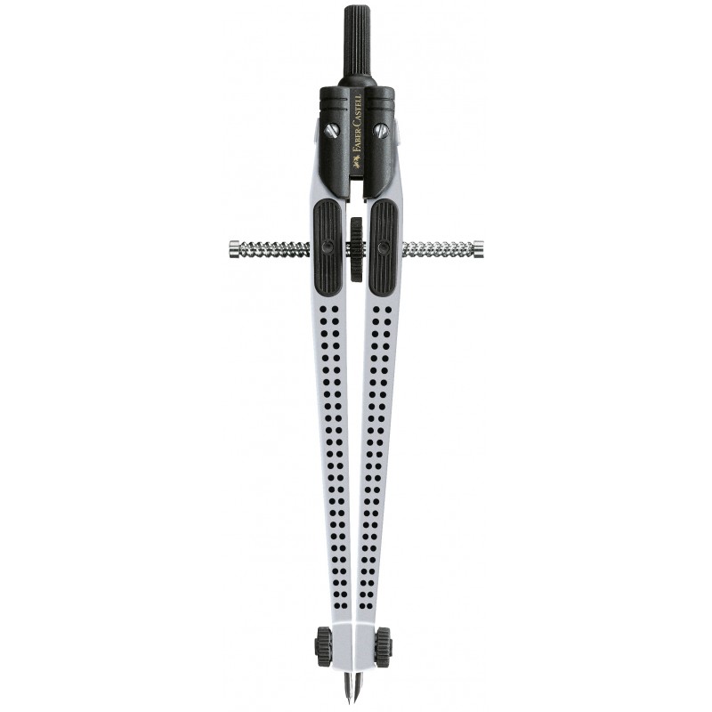 Faber-Castell Schnellverstellzirkel GRIP 2001 · silber Faber-Castell Schnellverstellzirkel GRIP 2001 · silber