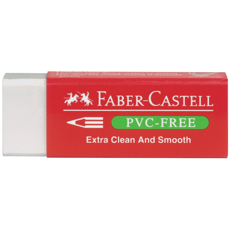 Faber-Castell Radierer 7095 PVC-FREE Faber-Castell Radierer 7095 PVC-FREE