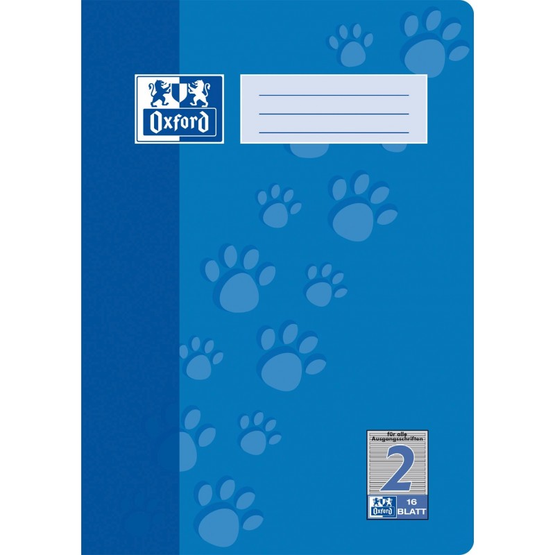 Oxford Schulheft A4 · Lineatur 2 · 90 g/m² · 16 Blatt Oxford Schulheft A4 · Lineatur 2 · 90 g/m² · 16 Blatt