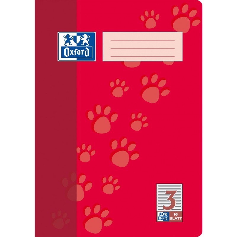 Oxford Schulheft A4 · Lineatur 3 · 90 g/m² · 16 Blatt Oxford Schulheft A4 · Lineatur 3 · 90 g/m² · 16 Blatt