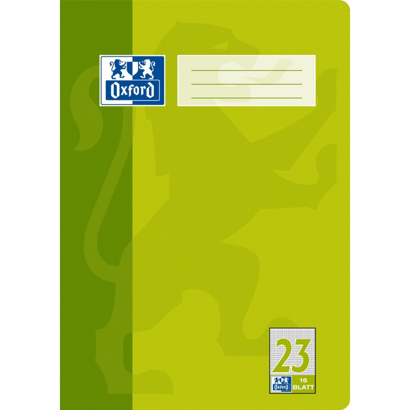Oxford Schulheft A4 · Lineatur 23 (rautiert) · 90 g/m² · 16 Blatt Oxford Schulheft A4 · Lineatur 23 (rautiert) · 90 g/m² · 16 Blatt