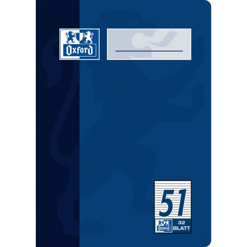Oxford Oktavheft A6 · Lineatur 51 (liniert) · 90 g/m² · 32 Blatt Oxford Oktavheft A6 · Lineatur 51 (liniert) · 90 g/m² · 32 Blatt