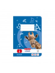 Herlitz Doppelheft A5 · Lineatur 4 · 80 g/m² · 32 Blatt