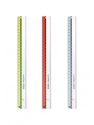 Herlitz Lineal my.pen 30 cm · für Links- und Rechtshänder · 1 Stück Farbe zufällig