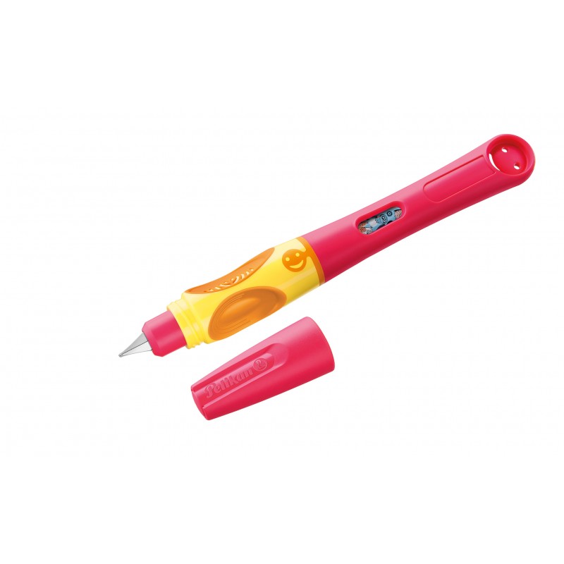 Pelikan Schulfüller Griffix P2CHR/L · Farbe: cherryrot · Feder A (Anfänger) · Rechts-/Linkshänder Pelikan Schulfüller Griffix P2CHR/L · Farbe: cherryrot · Feder A (Anfänger) · Rechts-/Linkshänder