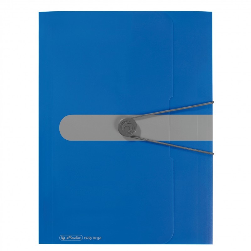 Herlitz Gummizugmappe A4 PP-Kunststoff · opak blau easy orga to go Herlitz Gummizugmappe A4 PP-Kunststoff · opak blau easy orga to go