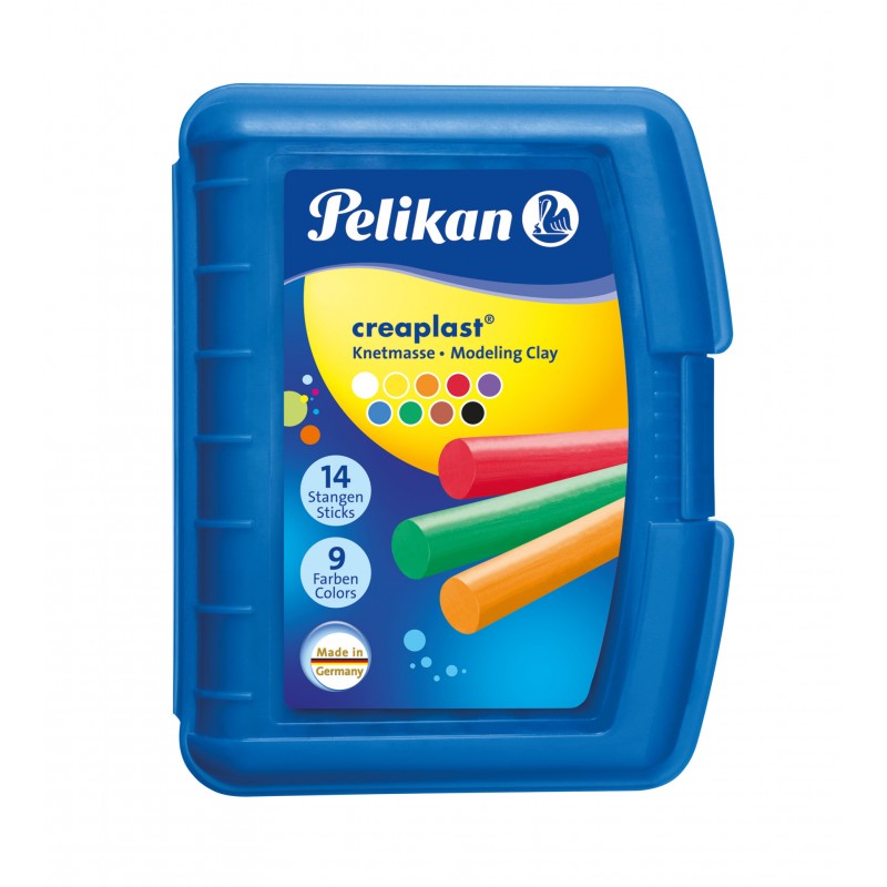 Pelikan Wachsknete Creaplast® · sortiert · Box mit 9 verschiedenen Farben Pelikan Wachsknete Creaplast® · sortiert · Box mit 9 verschiedenen Farben