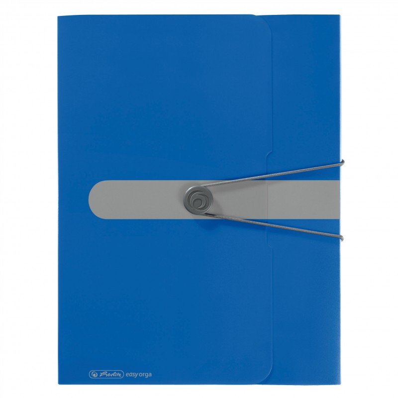 Herlitz Heftsammler A4 PP-Kunststoff · 4 cm easy orga to go · opak blau Herlitz Heftsammler A4 PP-Kunststoff · 4 cm easy orga to go · opak blau