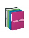 Herlitz Heftsammler A4 PP-Kunststoff · 4 cm easy orga to go · opak blau