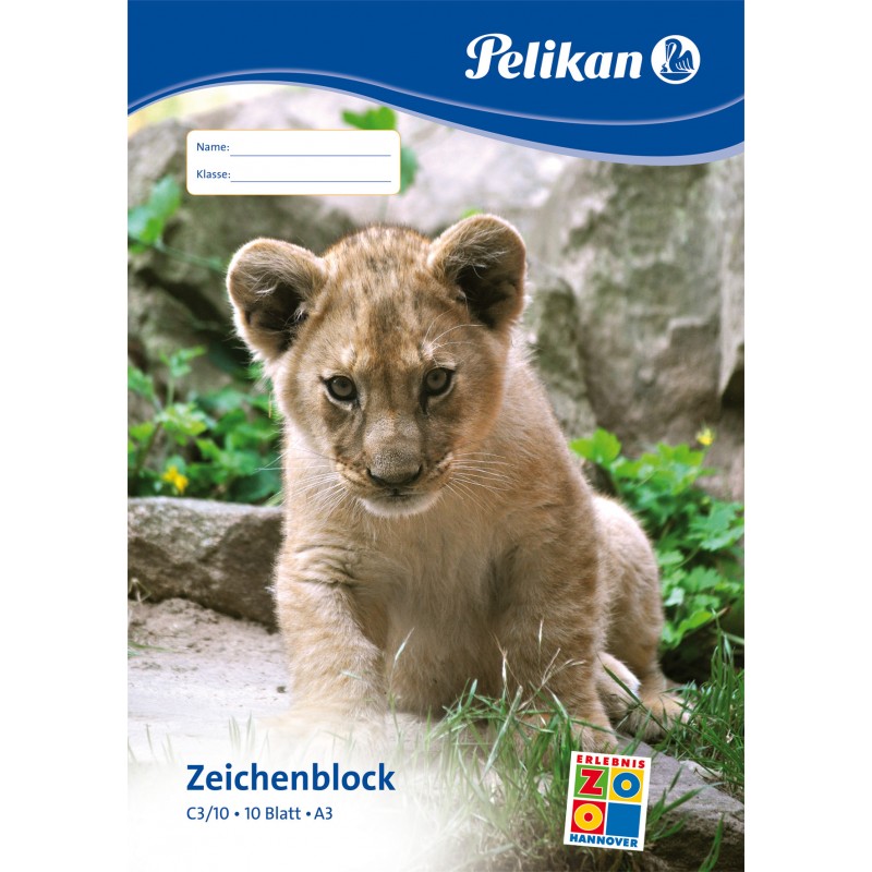 Pelikan Zeichenblock C3/10 · A3 · 100 g/m² · 10 Blatt