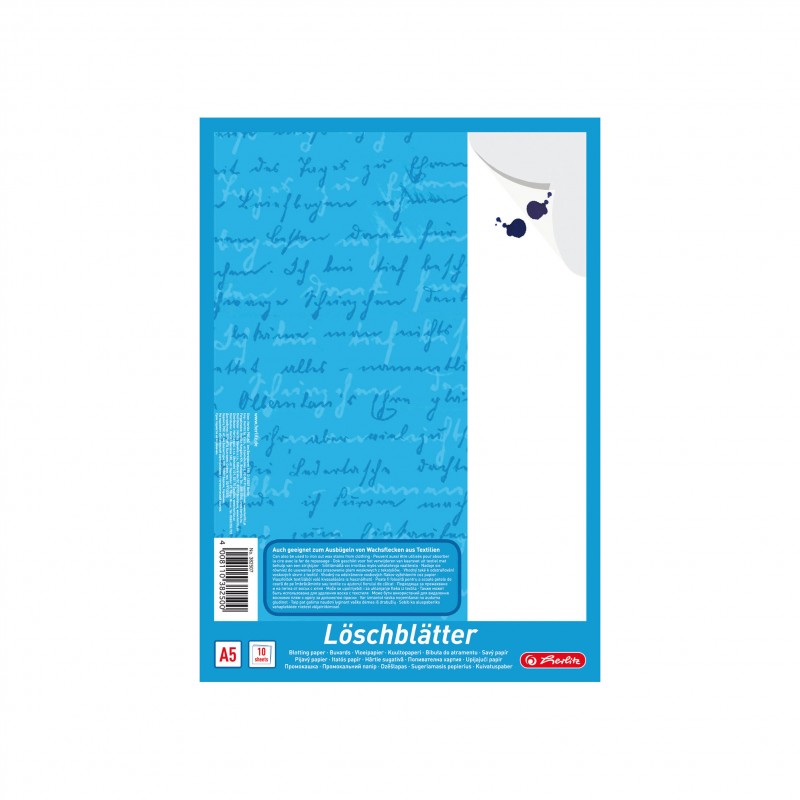 Herlitz Löschblattblock · A5 · 10 Blatt Herlitz Löschblattblock · A5 · 10 Blatt