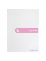 Herlitz Zeugnismappe A4 · 20 Hüllen · weiß