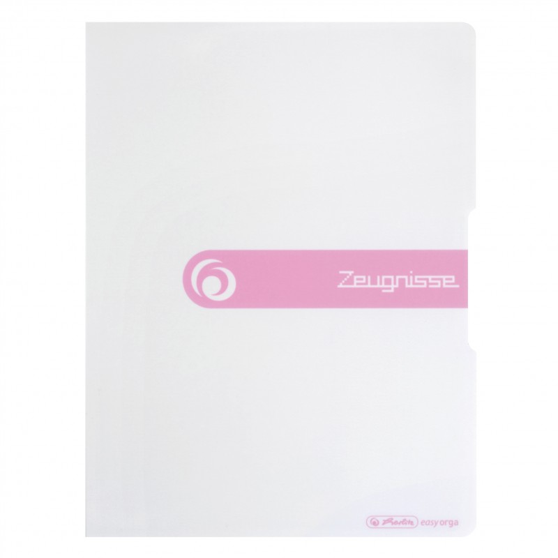 Herlitz Zeugnismappe A4 · 20 Hüllen · weiß Herlitz Zeugnismappe A4 · 20 Hüllen · weiß