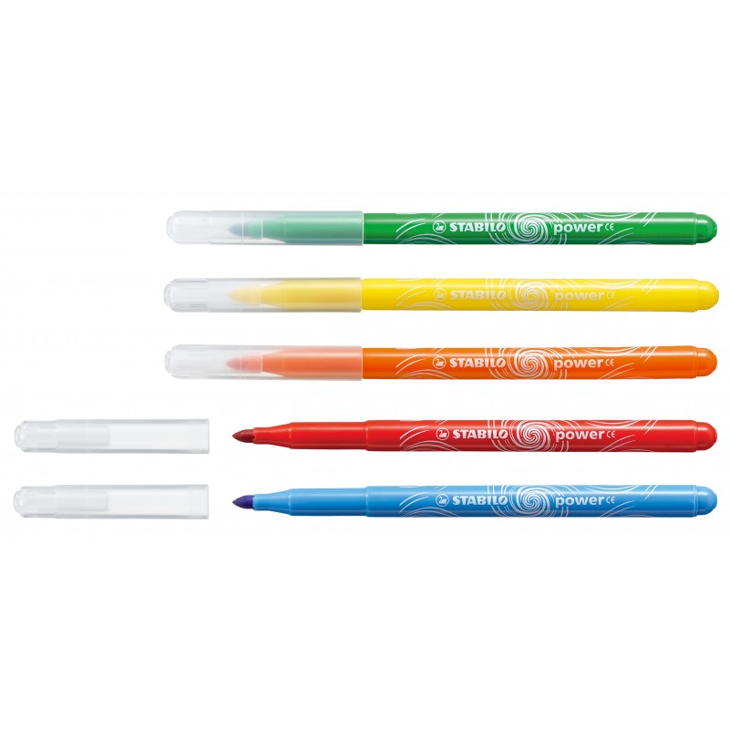 STABILO® Filzstift STABILO® power · Kartonetuii mit 18 Stiften