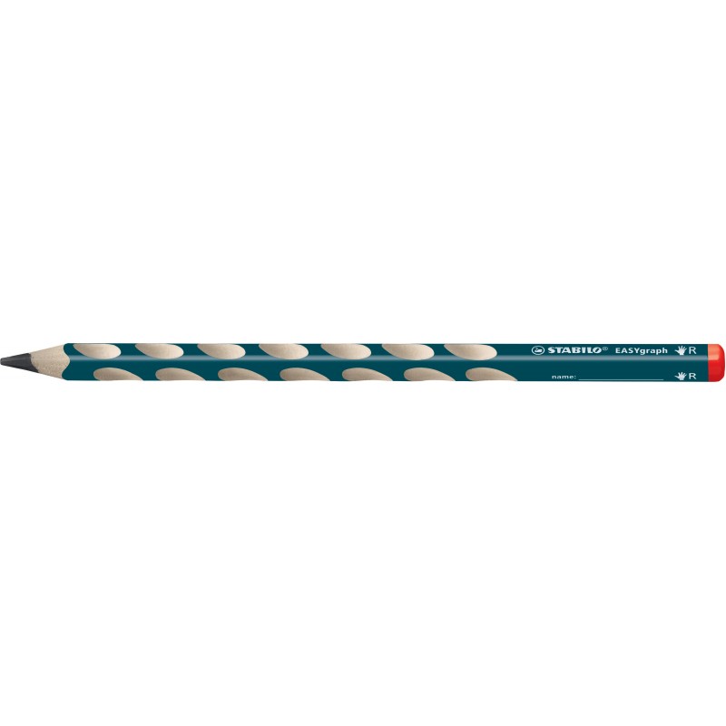 STABILO® Ergonomischer Dreikant-Bleistift STABILO® EASYgraph · petrol · B · Rechts-/Linkshänder STABILO® Ergonomischer Dreikant-Bleistift STABILO® EASYgraph · petrol · B · Rechts-/Linkshänder