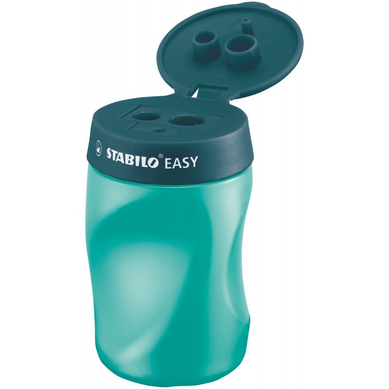 STABILO® Ergonomischer Dosenspitzer STABILO® EASYsharpener · petrol · Rechts-/Linkshänder STABILO® Ergonomischer Dosenspitzer STABILO® EASYsharpener · petrol · Rechts-/Linkshänder