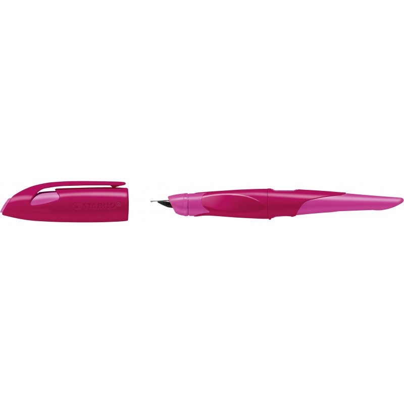 STABILO® Ergonomischer Schulfüller STABILO® EASYbirdy · Feder A · beere/pink · Rechtshänder STABILO® Ergonomischer Schulfüller STABILO® EASYbirdy · Feder A · beere/pink · Rechtshänder