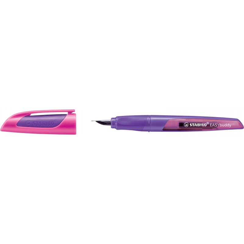 STABILO® Ergonomischer Schulfüller STABILO® EASYbuddy · lila/magenta · Feder: M - Standard, L - Linkshänder STABILO® Ergonomischer Schulfüller STABILO® EASYbuddy · lila/magenta · Feder: M - Standard, L - Linkshänder
