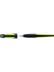 STABILO® Ergonomischer Schulfüller STABILO® EASYbuddy · schwarz/limette - Feder M