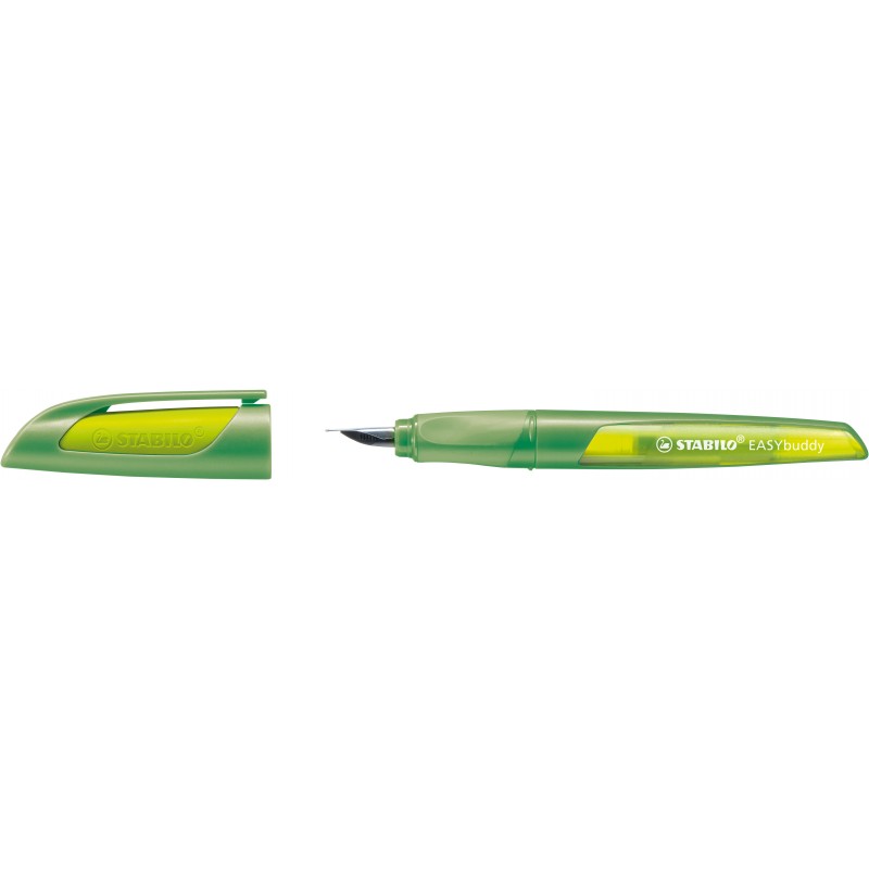 STABILO® Ergonomischer Schulfüller STABILO® EASYbuddy · limette/grün - Feder M STABILO® Ergonomischer Schulfüller STABILO® EASYbuddy · limette/grün - Feder M