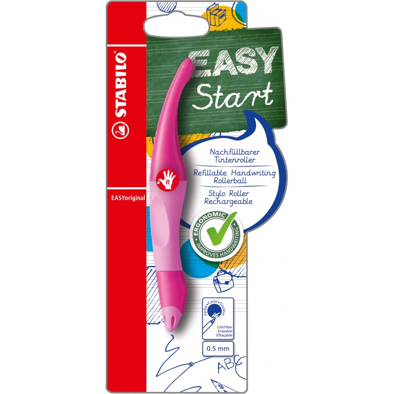 STABILO® Ergonomischer Tintenroller STABILO® EASYoriginal · dunkelpink/hellpink · Rechts-/Linkshänder STABILO® Ergonomischer Tintenroller STABILO® EASYoriginal · dunkelpink/hellpink · Rechts-/Linkshänder