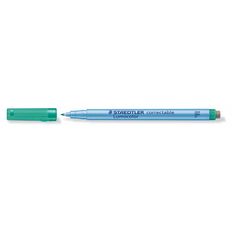 STAEDTLER® Folienstift Lumocolor correctable · F-Spitze ca. 0 ·6 mm · grün STAEDTLER® Folienstift Lumocolor correctable · F-Spitze ca. 0 ·6 mm · grün