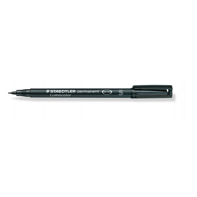 STAEDTLER® Permanentschreiber Lumocolor 313 permanent · superfeine S-Spitze 0,4 mm · schwarz STAEDTLER® Permanentschreiber Lumocolor 313 permanent · superfeine S-Spitze 0,4 mm · schwarz