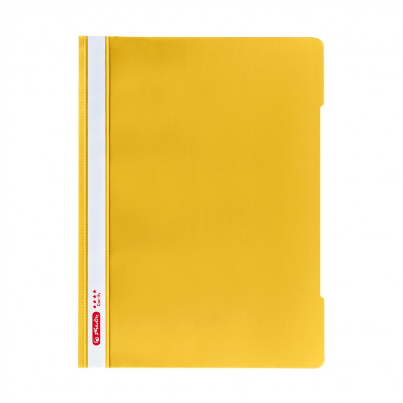Herlitz Schnellhefter 'Quality' · DIN A4 · gelb Herlitz Schnellhefter 'Quality' · DIN A4 · gelb