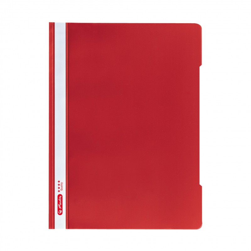 Herlitz Schnellhefter 'Quality' · DIN A4 · rot Herlitz Schnellhefter 'Quality' · DIN A4 · rot