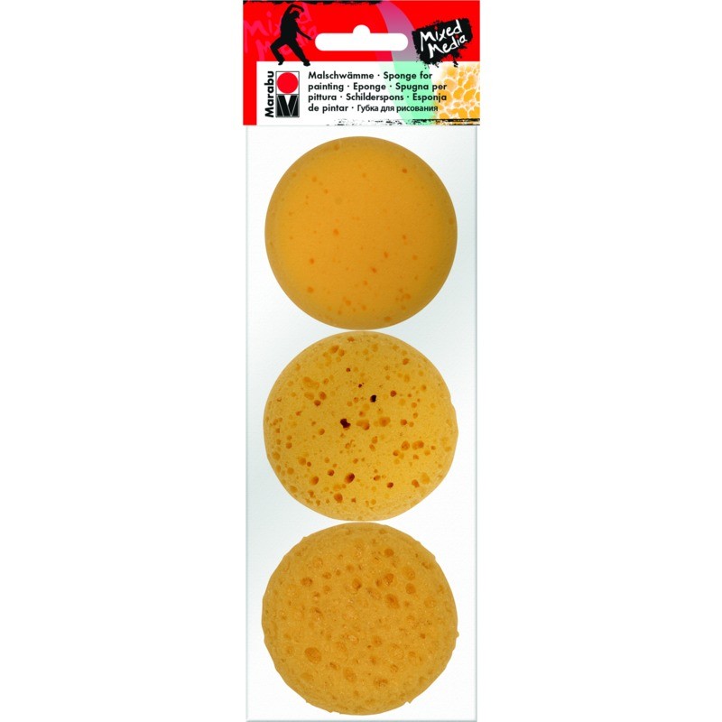 marabu Malschwämme · Set · 3 Stück marabu Malschwämme · Set · 3 Stück
