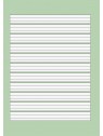 BRUNNEN Schulblock A5 · Lineatur 1 · kopfverleimt · gelocht · 80 g/m² · 50 Blatt - Motiv zufällig
