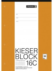 BRUNNEN Kieserblock 16C · rautiert · 50Bl