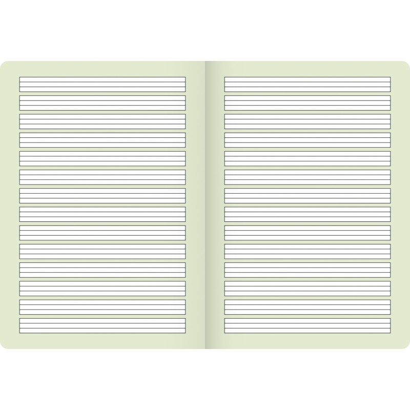 BRUNNEN Schulheft · DIN A4 · Vivendi · Lineatur 1   · 90 g/m² · 16 Blatt