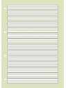 BRUNNEN Schulblock · DIN A4 · Lineatur 1 · 50 Blatt · Premium