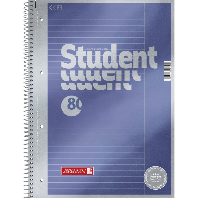 BRUNNEN Premium-Collegeblock · DIN A4 · Lineatur 25 BRUNNEN Premium-Collegeblock · DIN A4 · Lineatur 25