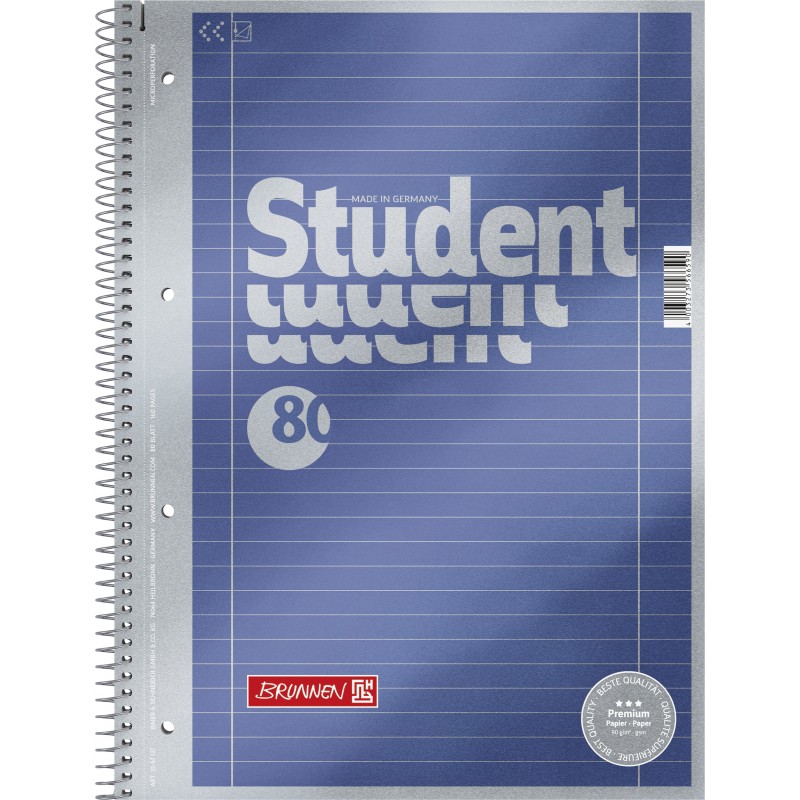 BRUNNEN Premium-Collegeblock · DIN A4 · Lineatur 27 BRUNNEN Premium-Collegeblock · DIN A4 · Lineatur 27