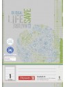 BRUNNEN Schulheft · DIN A5 · Lineatur 1 · 16 Blatt · Umweltpapier