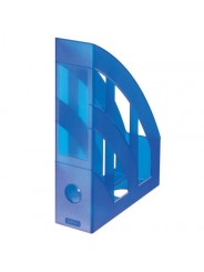 Herlitz Stehsammler · classic · blau transluzent