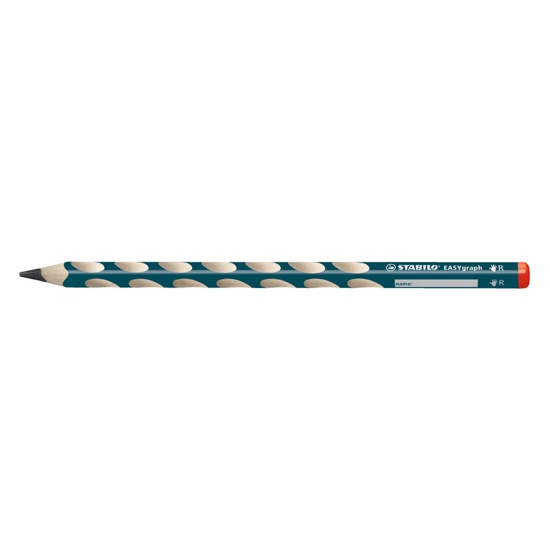 STABILO® Ergonomischer Dreikant-Bleistift STABILO® EASYgraph · petrol · 2B · Rechts-/Linkshänder STABILO® Ergonomischer Dreikant-Bleistift STABILO® EASYgraph · petrol · 2B · Rechts-/Linkshänder