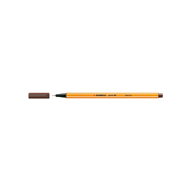STABILO® Fineliner STABILO® point 88® · 0,4 mm · braun STABILO® Fineliner STABILO® point 88® · 0,4 mm · braun
