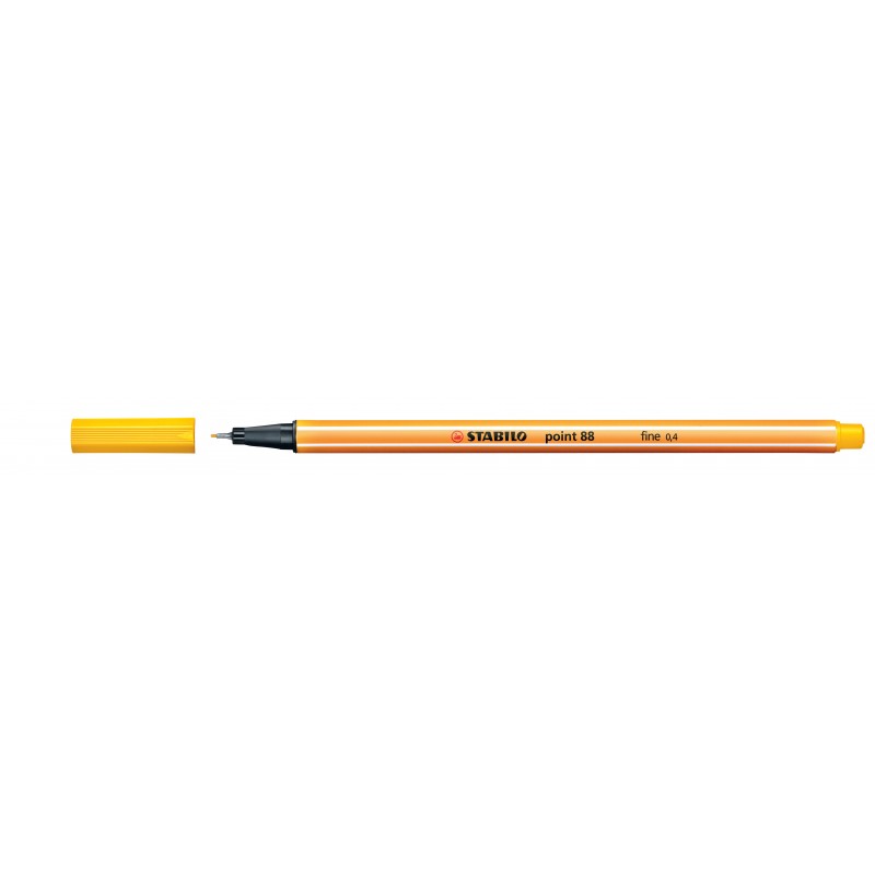STABILO® Fineliner STABILO® point 88® · 0,4 mm · gelb STABILO® Fineliner STABILO® point 88® · 0,4 mm · gelb