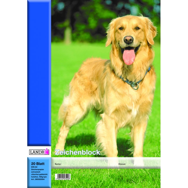 Landré Landré Zeichenblock · A3 · 10 Blatt · 100 g/m² Landré Landré Zeichenblock · A3 · 10 Blatt · 100 g/m²