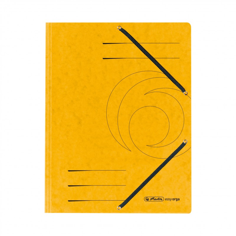 Herlitz Einschlagmappe / Jurismappe Colorspan · mit Gummizug · Colorspan-Karton, 355 g/qm · gelb Herlitz Einschlagmappe / Jurismappe Colorspan · mit Gummizug · Colorspan-Karton, 355 g/qm · gelb