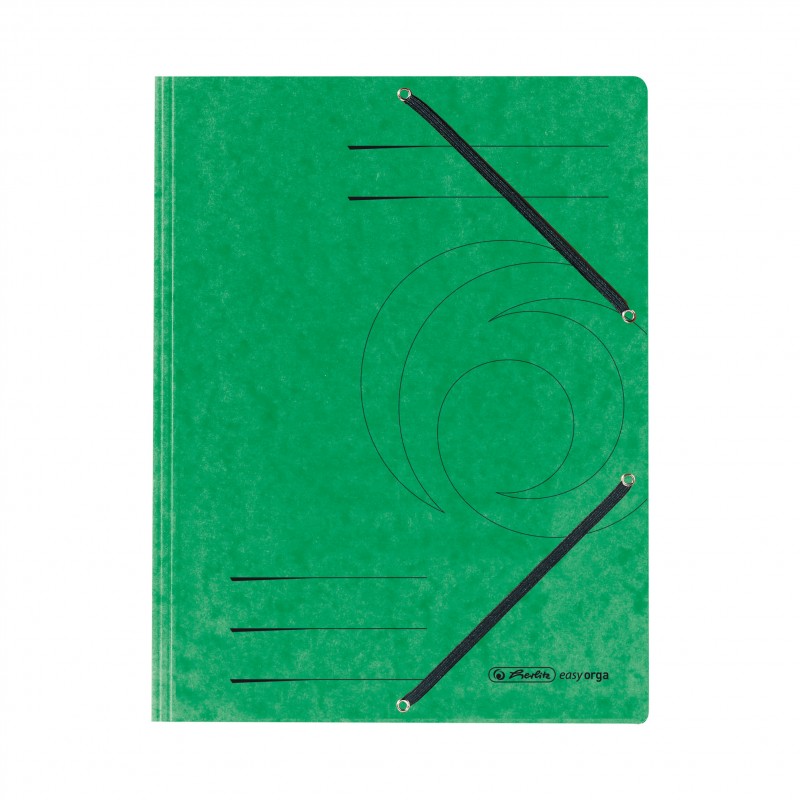 Herlitz Einschlagmappe / Jurismappe Colorspan · mit Gummizug · Colorspan-Karton, 355 g/qm · grün Herlitz Einschlagmappe / Jurismappe Colorspan · mit Gummizug · Colorspan-Karton, 355 g/qm · grün