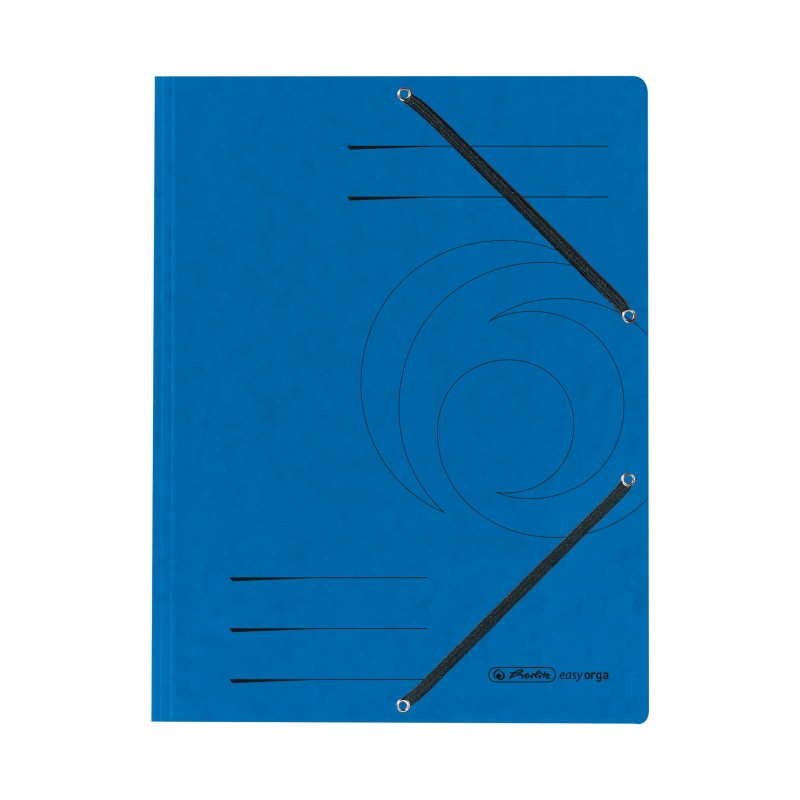 Herlitz Einschlagmappe / Jurismappe Colorspan · mit Gummizug · Colorspan-Karton, 355 g/qm · blau Herlitz Einschlagmappe / Jurismappe Colorspan · mit Gummizug · Colorspan-Karton, 355 g/qm · blau