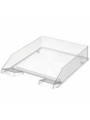 Herlitz Ablagekorb · Briefkorb · A4-C4 · glasklar transparent