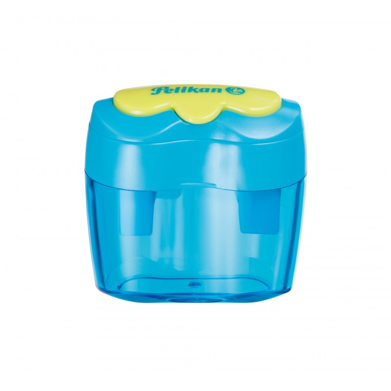 Pelikan Doppelanspitzer Flower AF · Standard und Jumbo · 40 x 48 x 40 mm · blau Pelikan Doppelanspitzer Flower AF · Standard und Jumbo · 40 x 48 x 40 mm · blau