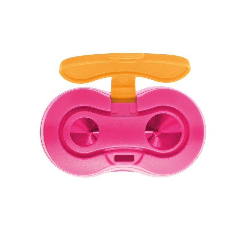 Pelikan Doppelanspitzer Flower AF · Standard und Jumbo · 40 x 48 x 40 mm · pink