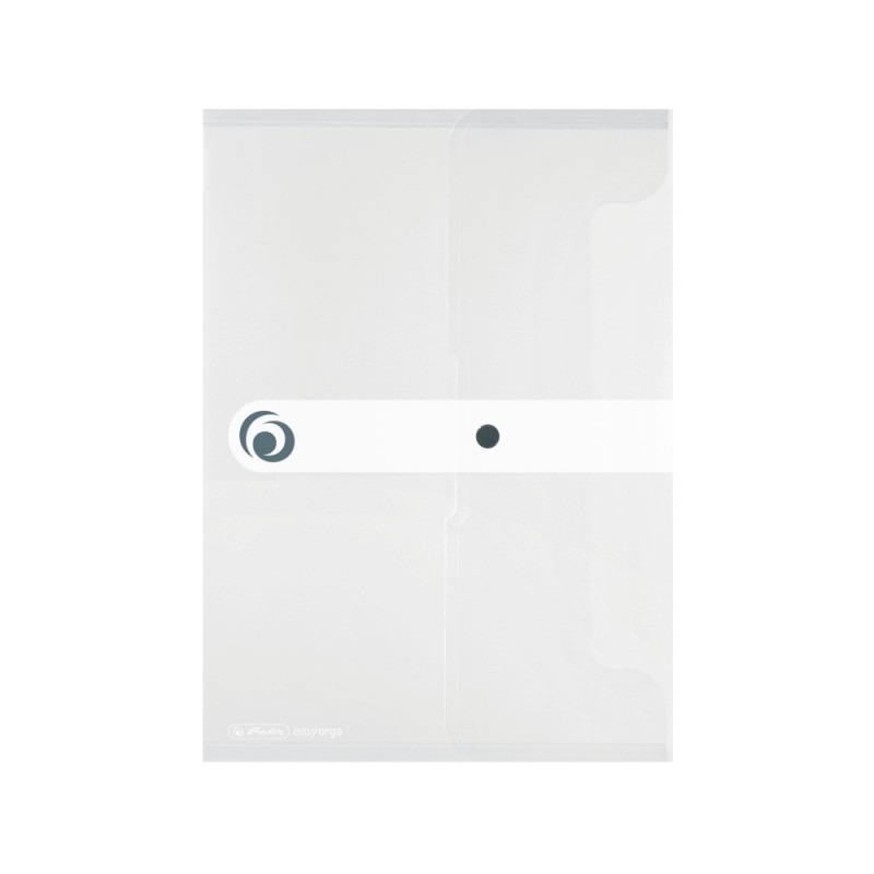 Herlitz Dokumententasche · easy orga to to · für DIN A5 · transparent · mit Druckknopfverschluss Herlitz Dokumententasche · easy orga to to · für DIN A5 · transparent · mit Druckknopfverschluss