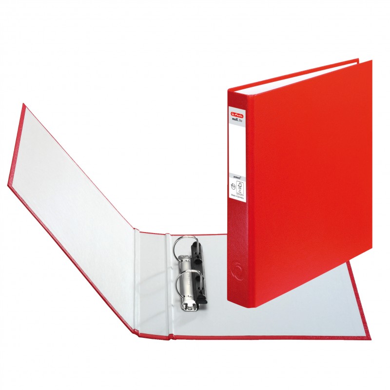 Herlitz Ringbuch · maX.file protect · A5 · rot Herlitz Ringbuch · maX.file protect · A5 · rot
